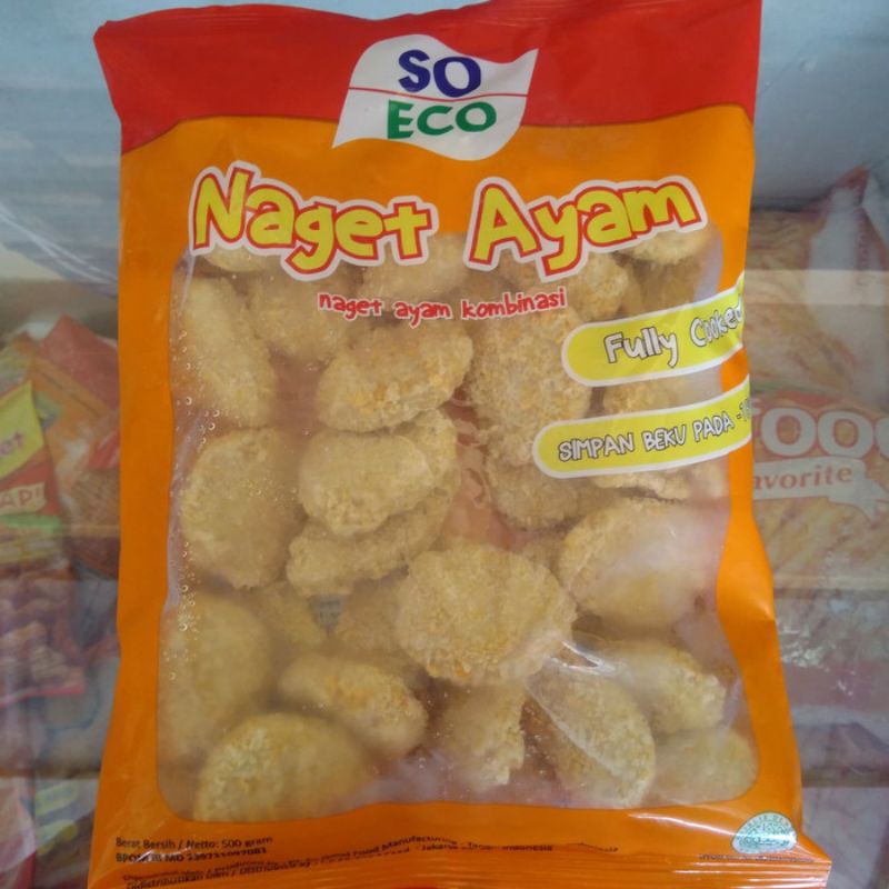 

SO ECO NUGGET ukuran 500 gr dari SO GOOD