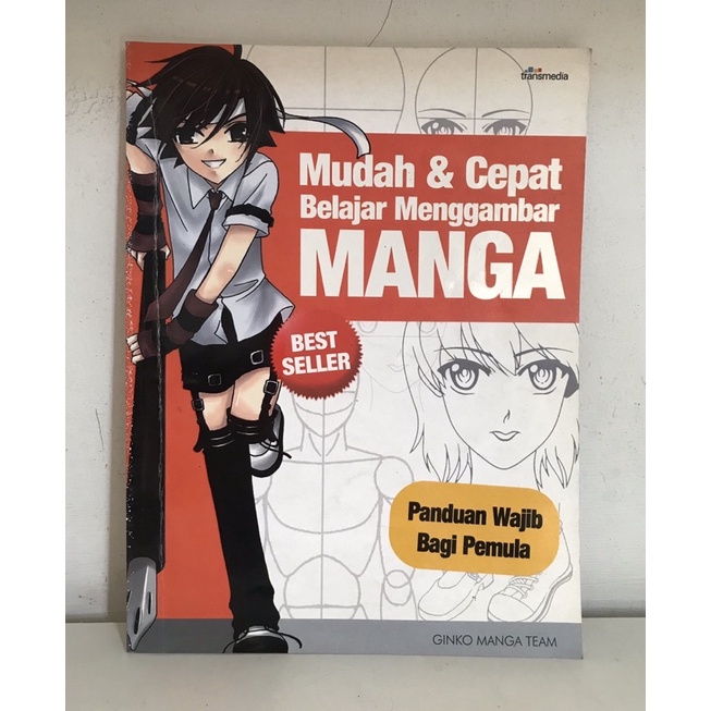 Buku “Mudah & Cepat Belajar Menggambar Manga”