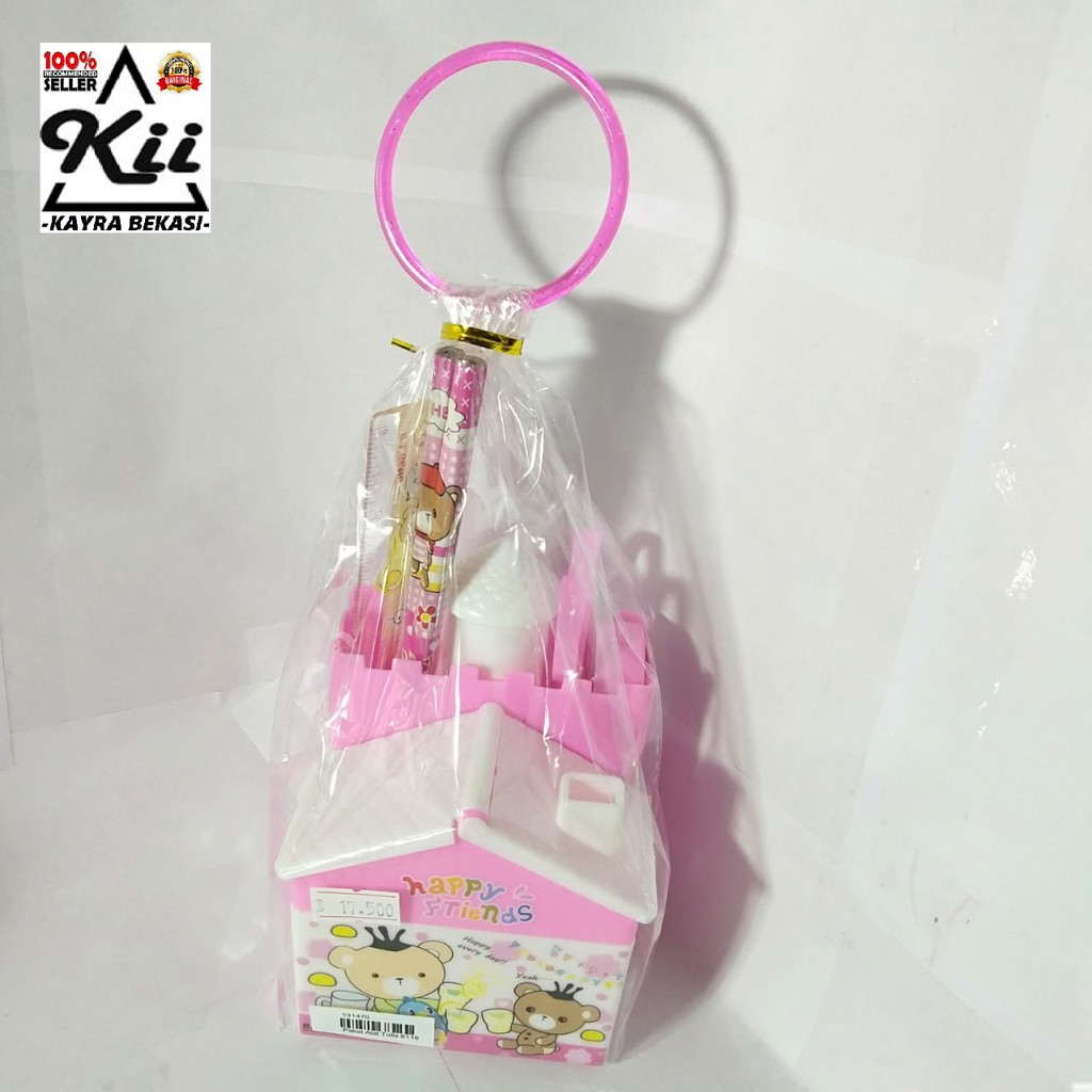 

Paket Alat Tulis Anak 8118 - ATK Anak Karakter - Pensil Pulpen Set 6s