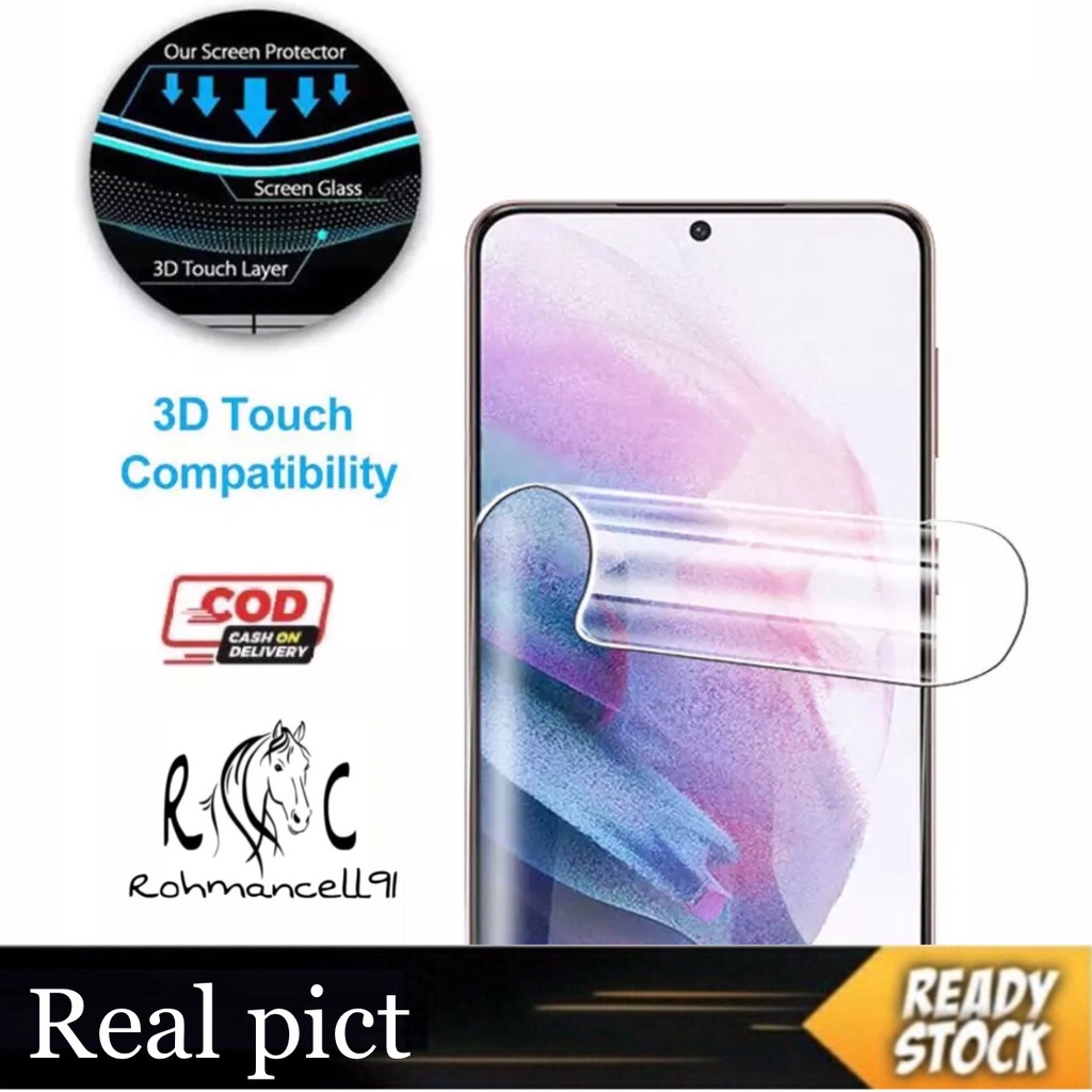 Tg Jelly Tempered Samsung Note Edge Note9 Note7 Fe S7 edge S6 edge S8+ S8 S9+ S9 Screen Film 360 Pel