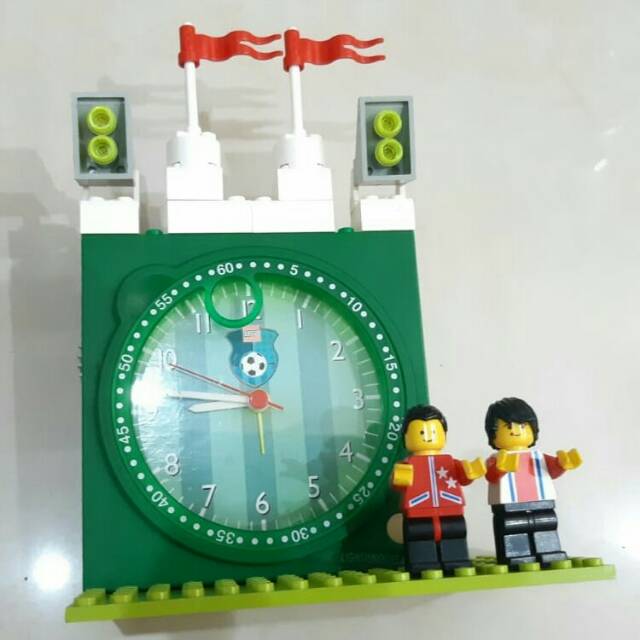 Lego alarm clock jam original ori asli bagus curah