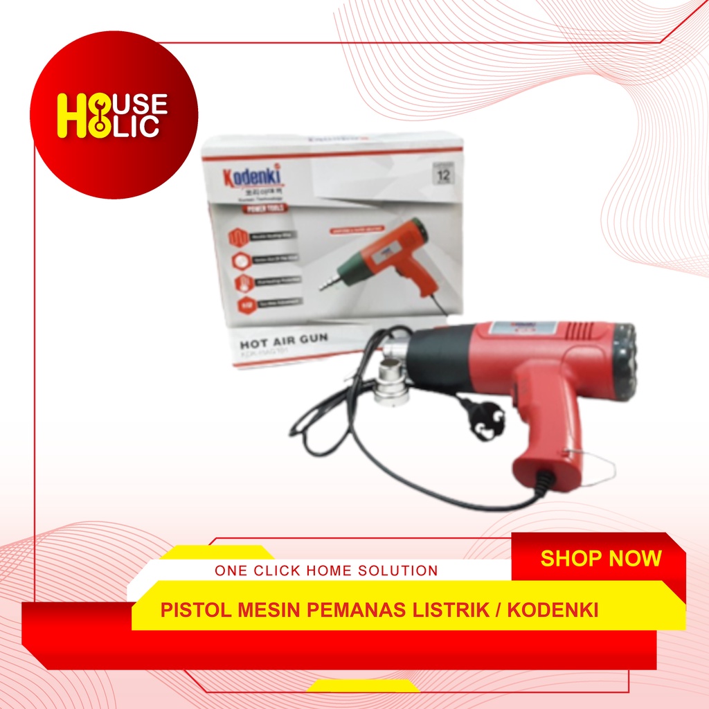 Mesin Pemanas Listrik / HAG101 Heat Gun Pistol / Hot Air Gun Pistol