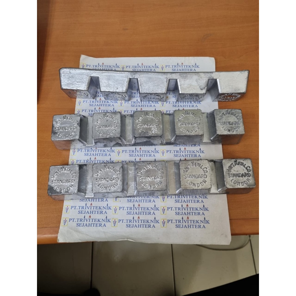 timah batangan,tin bar babbit babbet babet babin hoyt metal  glory A