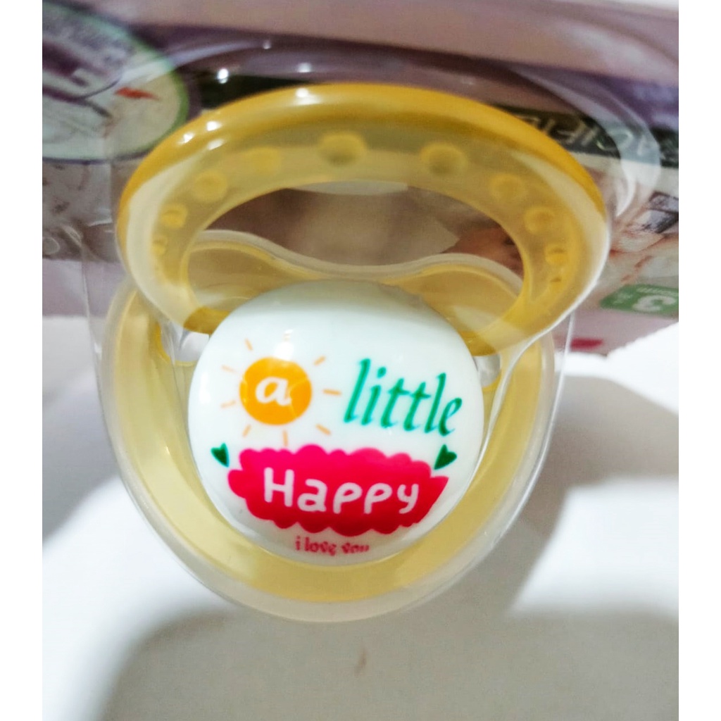 KUKE Dot Empeng Bayi Silikon / Pacifier Bayi / Dot Bayi Datar-3