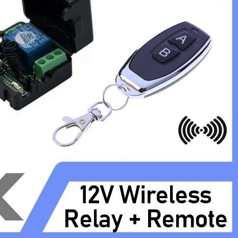 ➶ Wireless Relay Switch 1CH + Wireless RF Remote Control ●