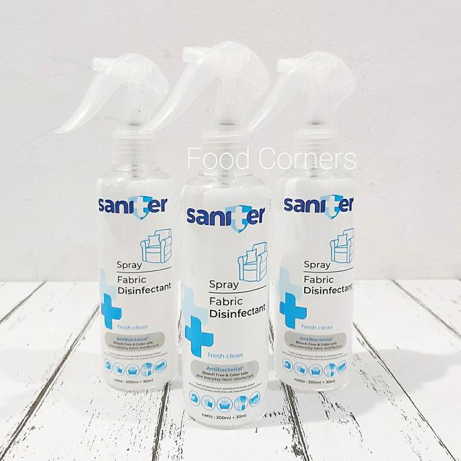 terlaris01 Saniter Fabric Disinfectant Spray / Saniter Antibacterial Spray