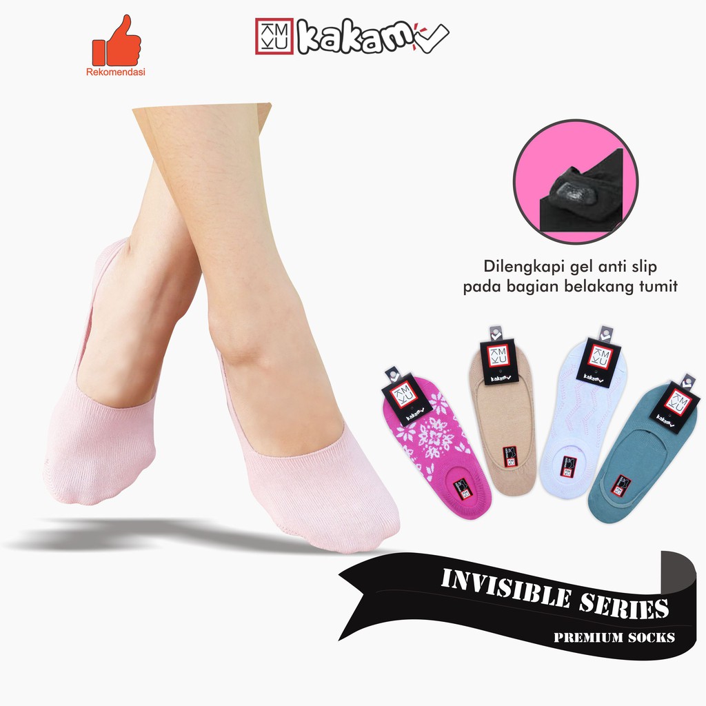 Kakamu Kaos Kaki Pendek Hidden Socks / Balet/ Invisible Socks