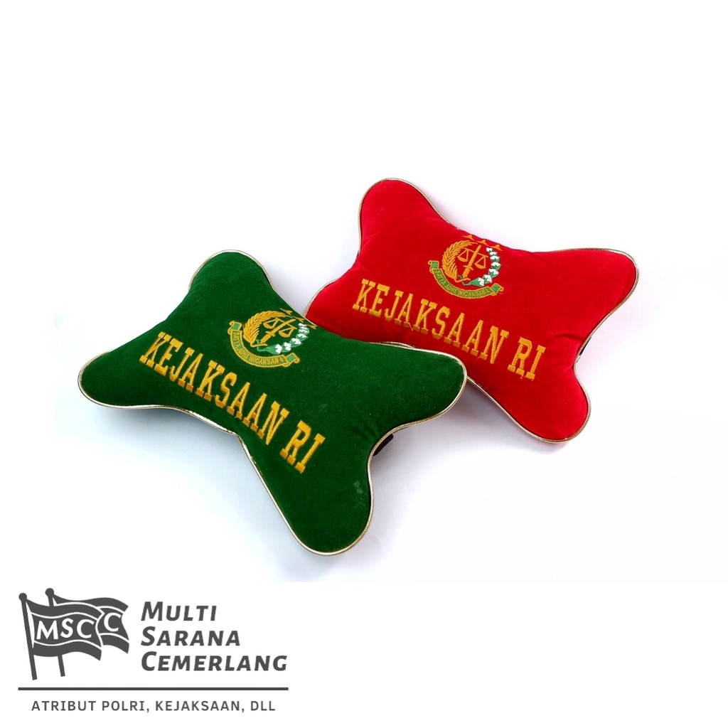 Bantal Mobil Logo Kejaksaan / Kejaksaan RI / Others / Pin Kejaksaan / Atribut Kejaksaan / Aksesoris 