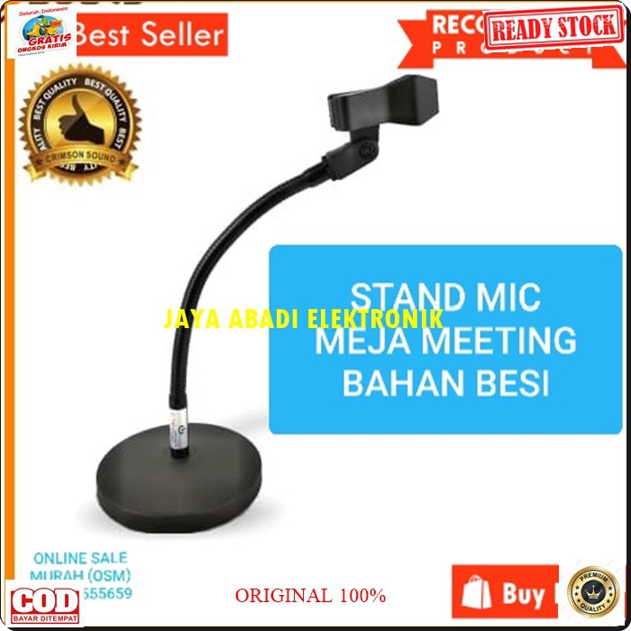 G46 Stand mic meja full besi holder mik table microphone standing ori mimbar podium penyangga mikrophone tiang pegangan Fleksible flexsible karaoke alat musik DJ G46  BISA SEMUA JENIS MIC BAHAN BESI PLAT TEBAL JAMINAN MIC TIDAK AKAN JATUH  Dapet