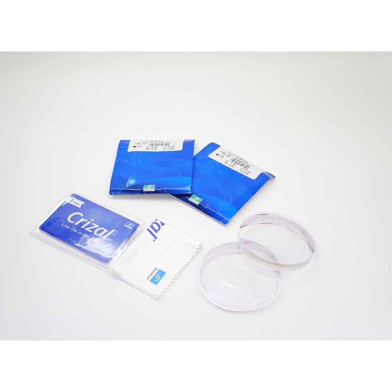 Lensa Crizal Essilor Blueray anti embun dan baret