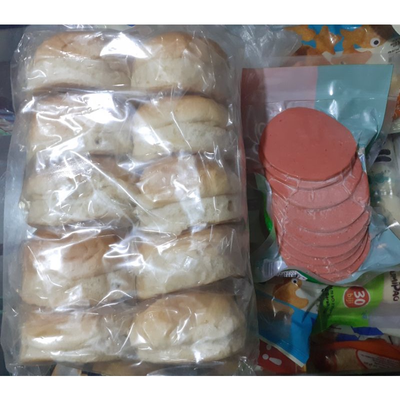 

Paket Hemat Roti Burger Dan Daging Burger isi 10 pcs