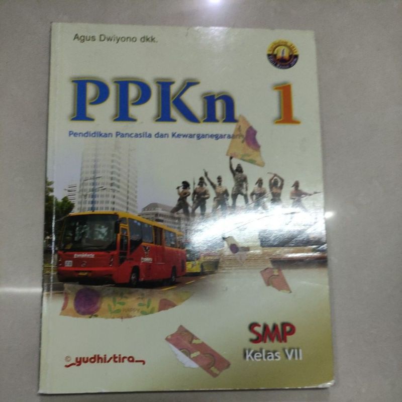 

buku ppkn kelas 1 yudistira