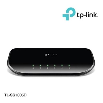 TP-LINK  TL-SG1005D 5 PORT GIGABIT DESKTOP SWITCH HUB