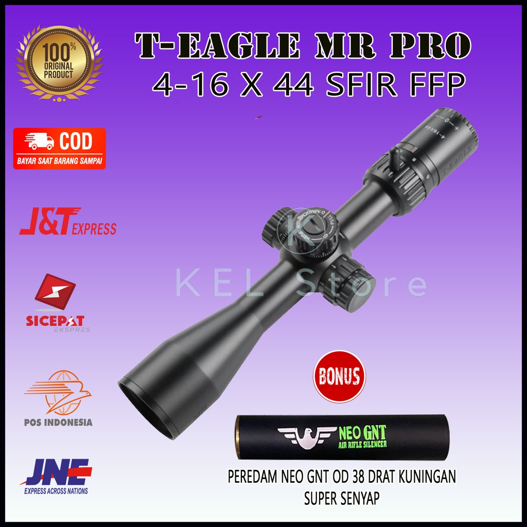 Teleskop T-Eagle Mr Pro 4-16x44 FFP SFIR Original