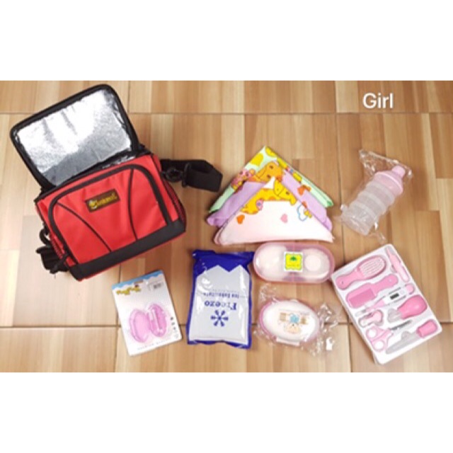 16 pcs gunting kuku bayi set komplit Perlengkapan bayi 0-3 thn / Tool set Bayi / Baby gift