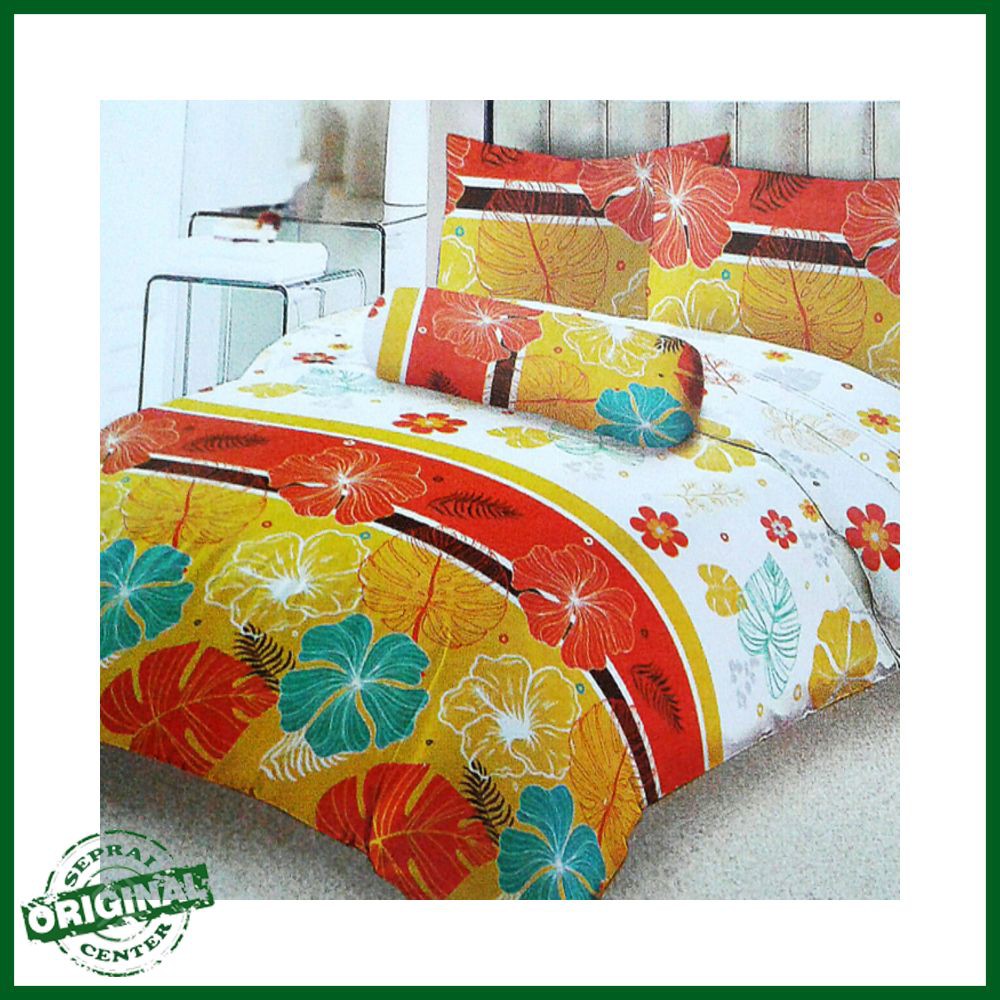 SEPREI LADY ROSE / SPREI LADY ROSE KLASE No.2 QUEEN 160 SEPRAI BUNGA SEPATU RAYA HIBISCUS