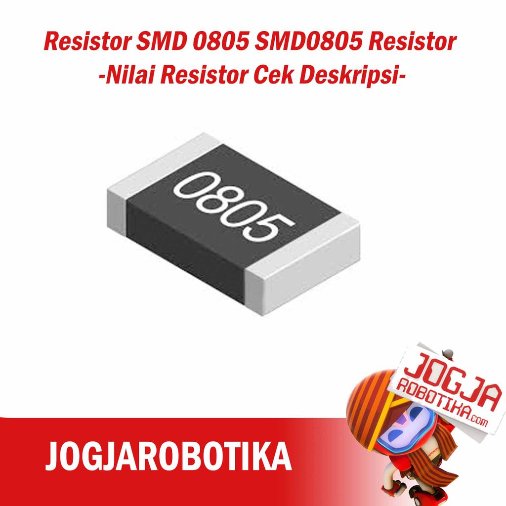 Resistor SMD 0805 SMD0805 Resistor -Nilai Resistor Cek Deskripsi-