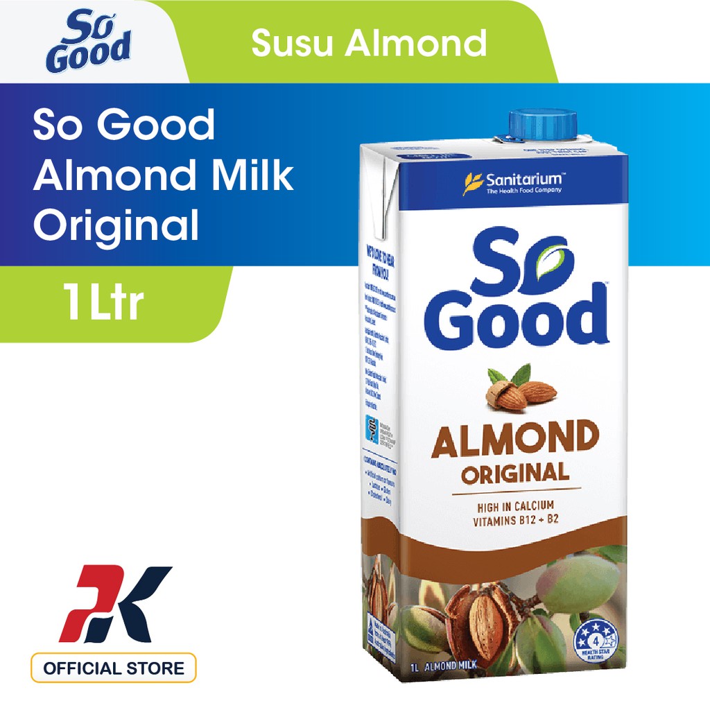

So Good Almond Milk Original 1 Ltr