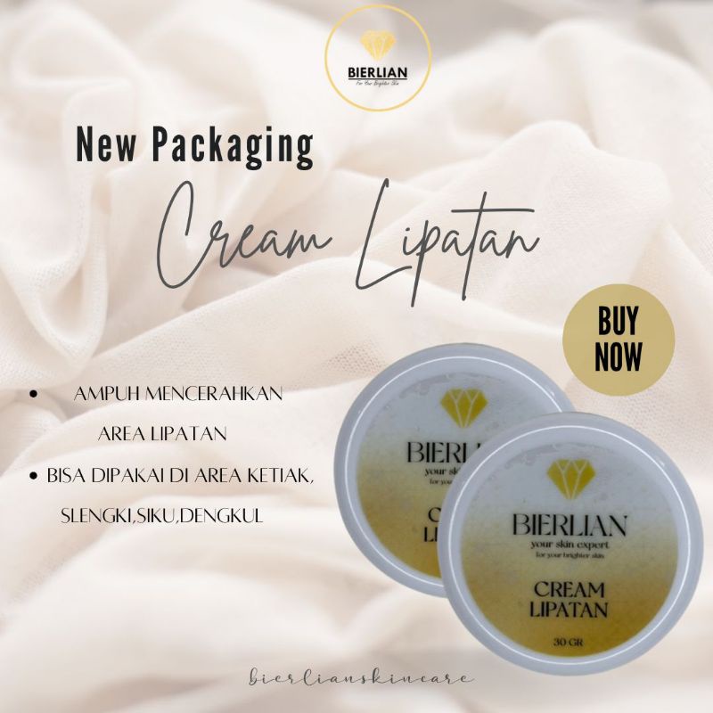 cream lipatan bierlian