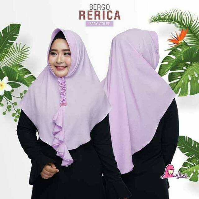 Bergo RERICA | bergo creppe | bergo dewasa