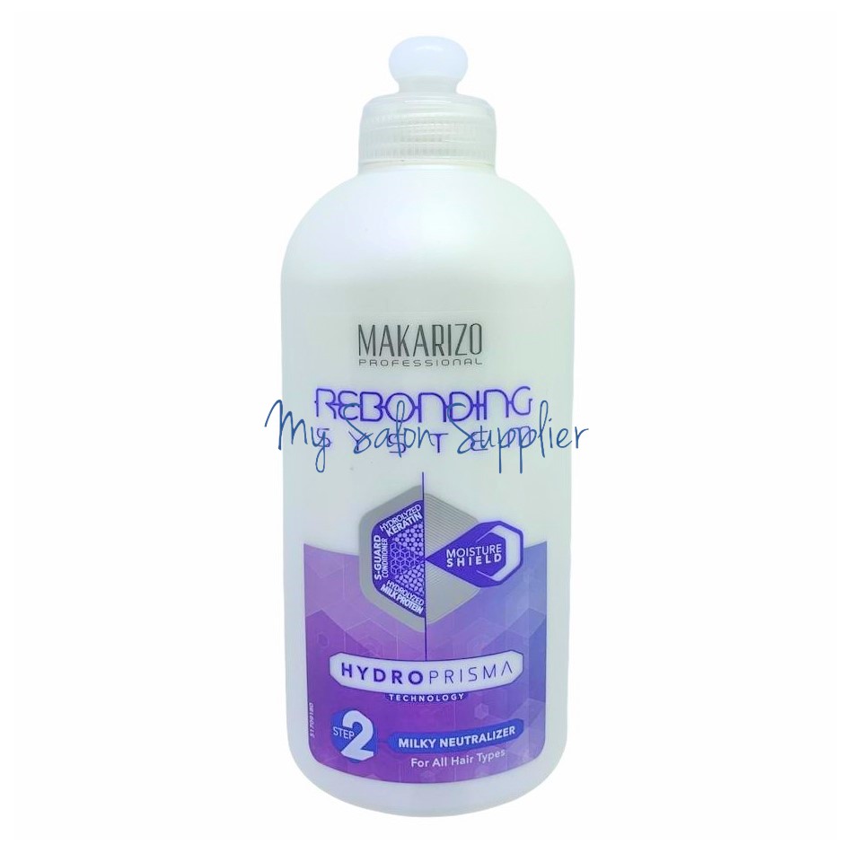 Makarizo Rebonding Hydro Prisma MILKY Neutralizer Netralisir Step 2