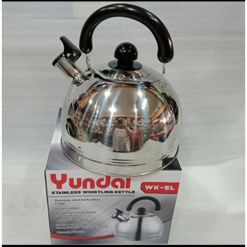 Ceret/Teko air panas Yundai 5Liter bunyi