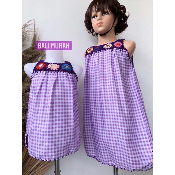 DRESS PANTAI ANAK | DRESS RAJUT ANAK | DRESS BALI ANAK