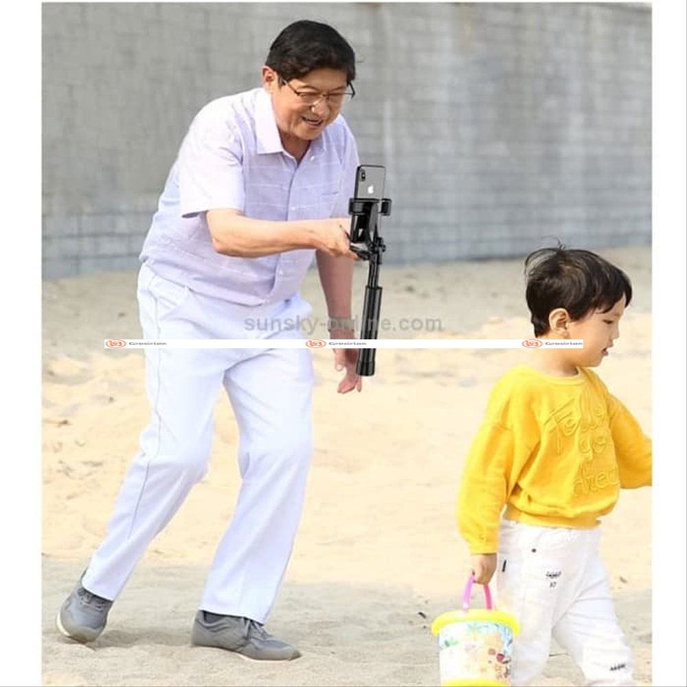 Tongsis Bluetooth A21 Led Tripod Stabilizer Gimbal Selfie stick 1.6m