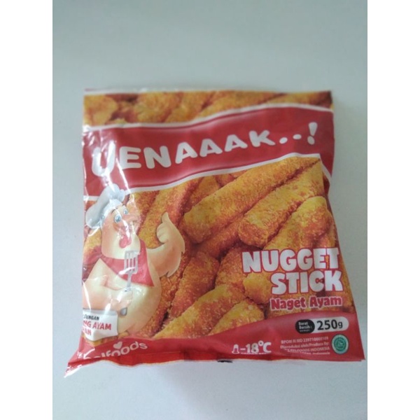 

belfoods ueenaak chicken nugget stik 250gr