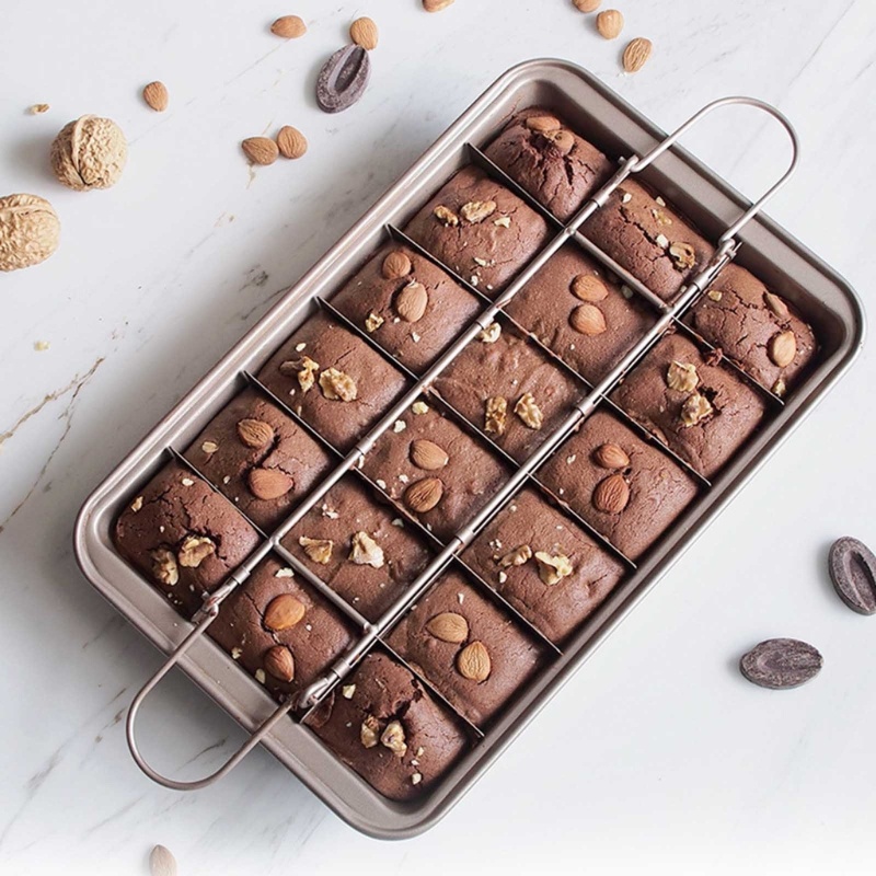 Cetakan Kue Brownie Anti Lengket Untuk Memasak