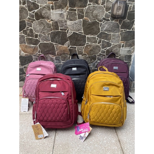 Chibao Ransel 00457-22 Size 36x12x26 cm. Tas Ransel Chibao Import Tas Wanita Tas Ransel Wanita Import Tas Chibao ORI BEST SELLER TERBARU.!!!!