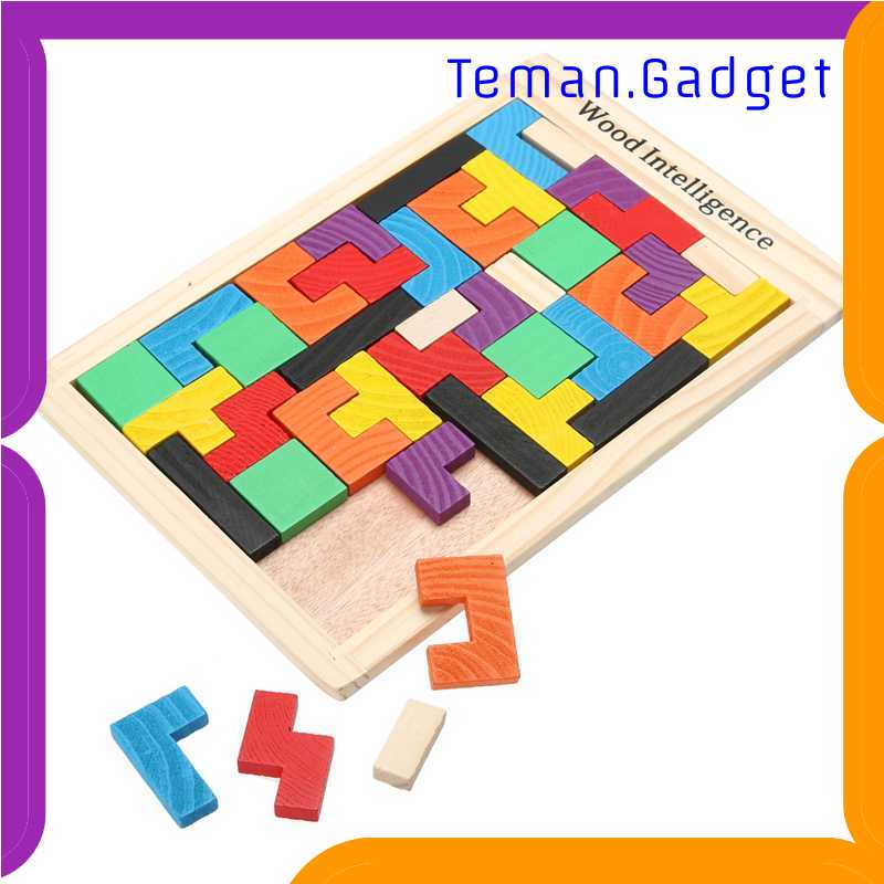 TG-MA Mainan Puzzle Tangram Tetris