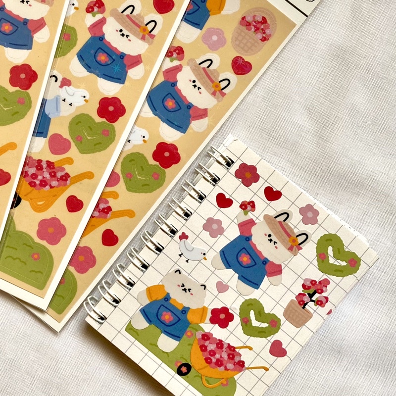 

Mikiku : Flower Garden Sticker Sheet