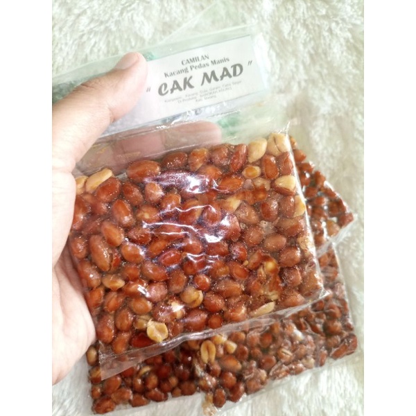 

camilan kacang pedas manis -+40 gram
