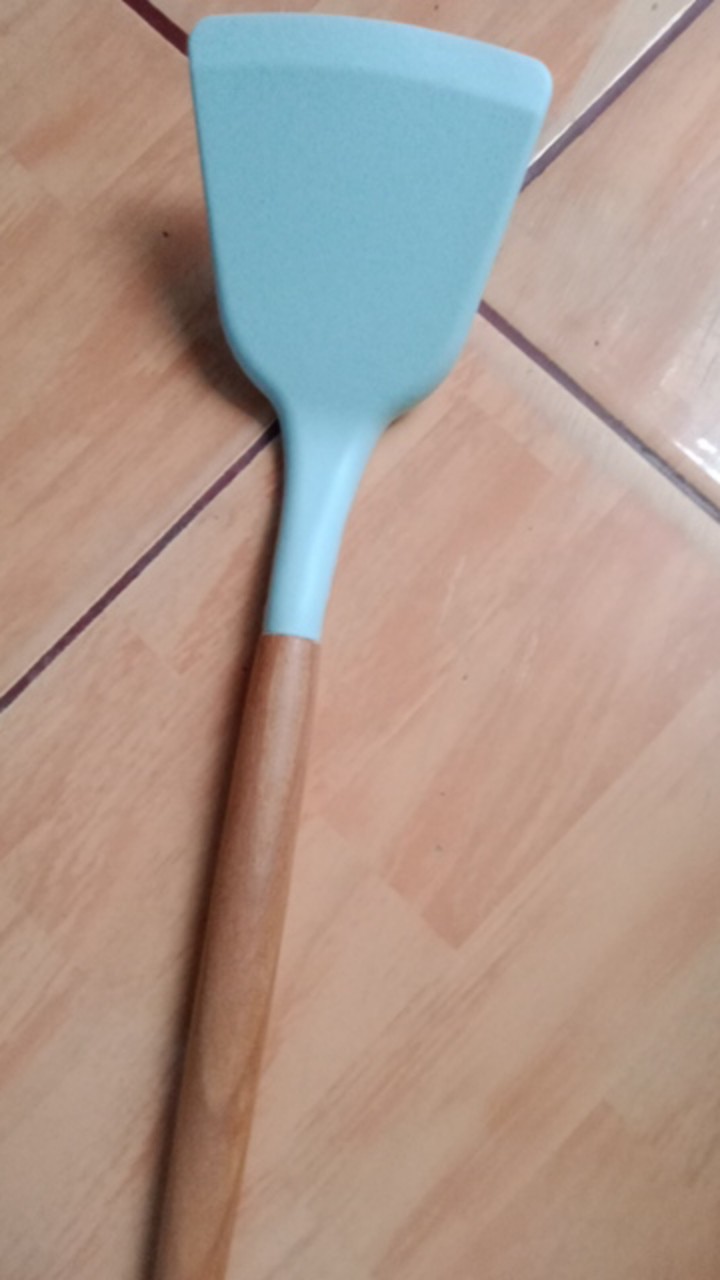 Orinoco Alat Masak Sutil Silicone Solid Turner / Tahan Panas Anti Leleh / Or-203a Tosca