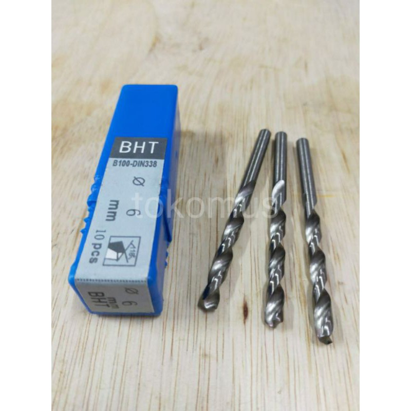 HSS DRILL BIT/MATA BOR BESI 6MM BENZ