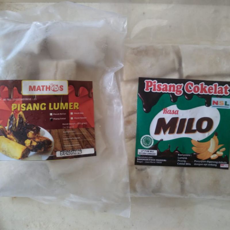 

Piscok Pisang coklat Lumer (isi 10pcs)