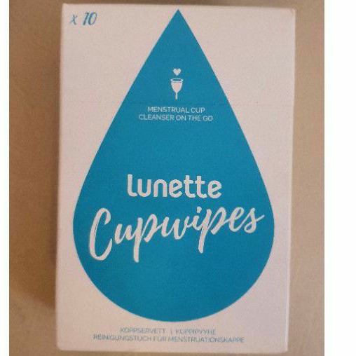 LUNETTE MENSTRUAL CUP WIPE TISSUE