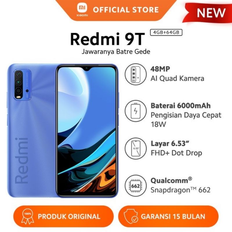 HP XIAOMI REDMI 9C 4GB 9T 4/64 6/128 RAM 4GB 6GB ORI ASLI GARANSI RESMI COD ORIGINAL MI STORE IMEI TRDAFTAR-4