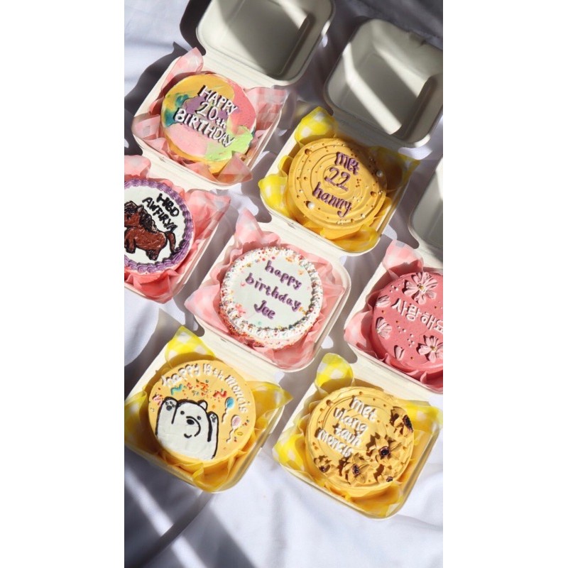 bento cake/ korean bento cake/ korean lunch box/ mini cake/birthday cake/costum