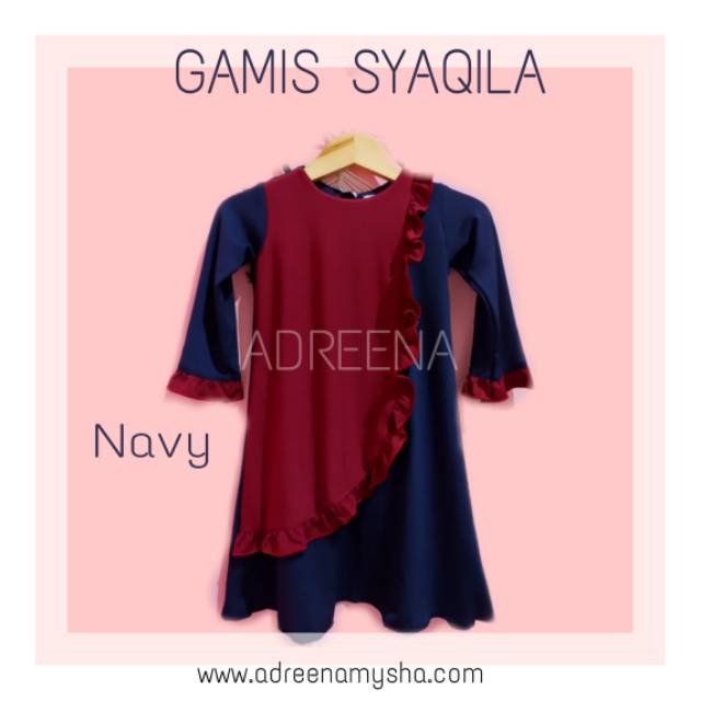 Gamis syaqila / gamis Bayi / Gamis anak