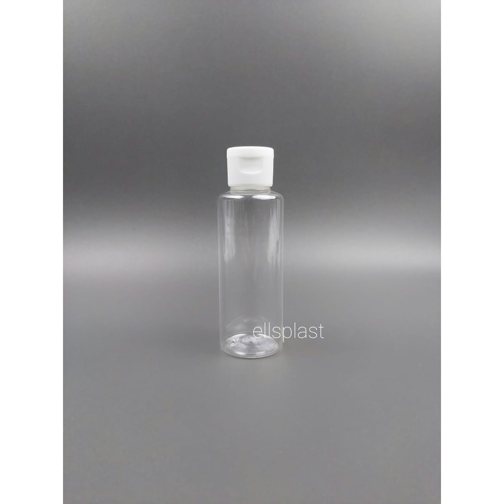 Jual BOTOL RF 100 ML NATURAL TUTUP FLIPTOP PUTIH / BOTOL FLIPTOP 100 ML ...