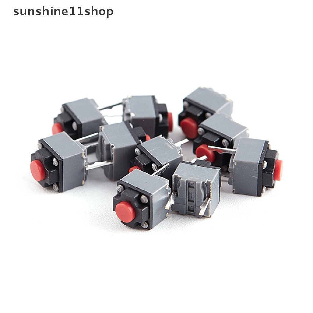 (SHO) 10pcs Kailh Tombol Mute 6x6 X 7.3 Untuk Mouse Wireless