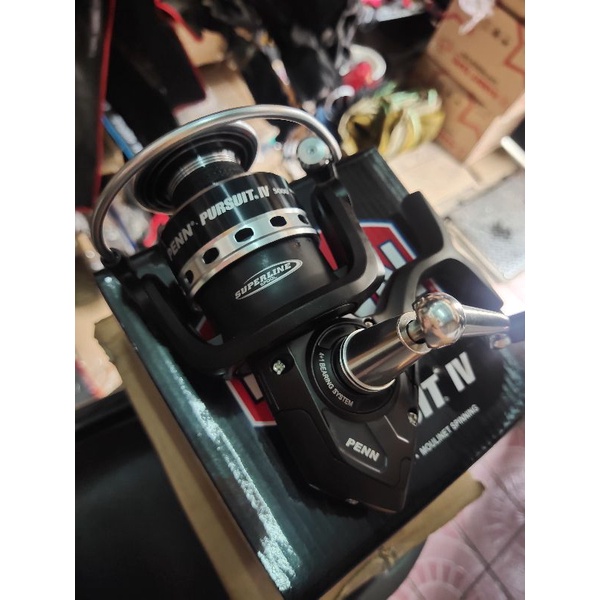 reel pancing penn terbaru pursuit IV 5000 6000 8000 power handel