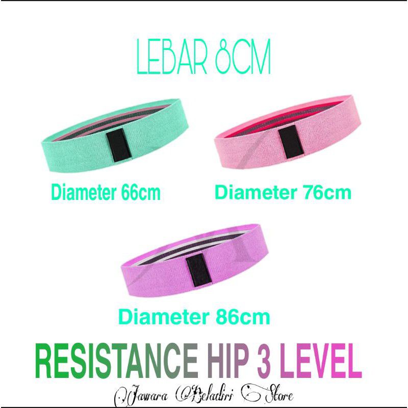 {{ORIGINAL}} Termurah...!!! (Bayar ditempat) 11pcs / Set Resistance Band Latex Fitness-Resistance hop hijau