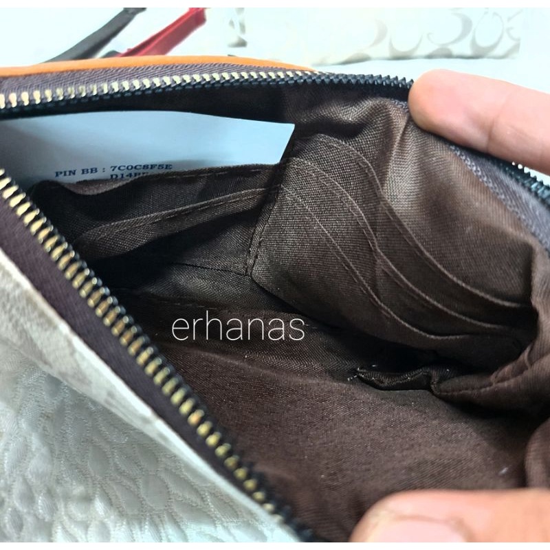 POUCH COACH 1RUANG KANTONG