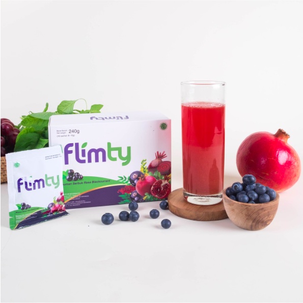 Flimty Fiber Flimty Blackcurrant Flimty Raspberry Detox Langsing Sehat