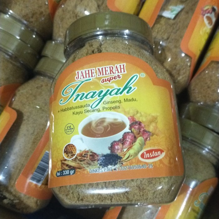 

d201nhd Jahe Merah Instant Plus Habbatusauda Ginseng Madu Propolis Jahe Bubuk - Jahe Inayah Ds201Fs