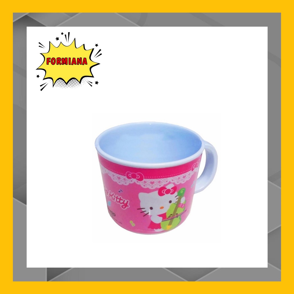 FM - Cangkir Mini Vanda Hello Kitty 3” Melamin SNI