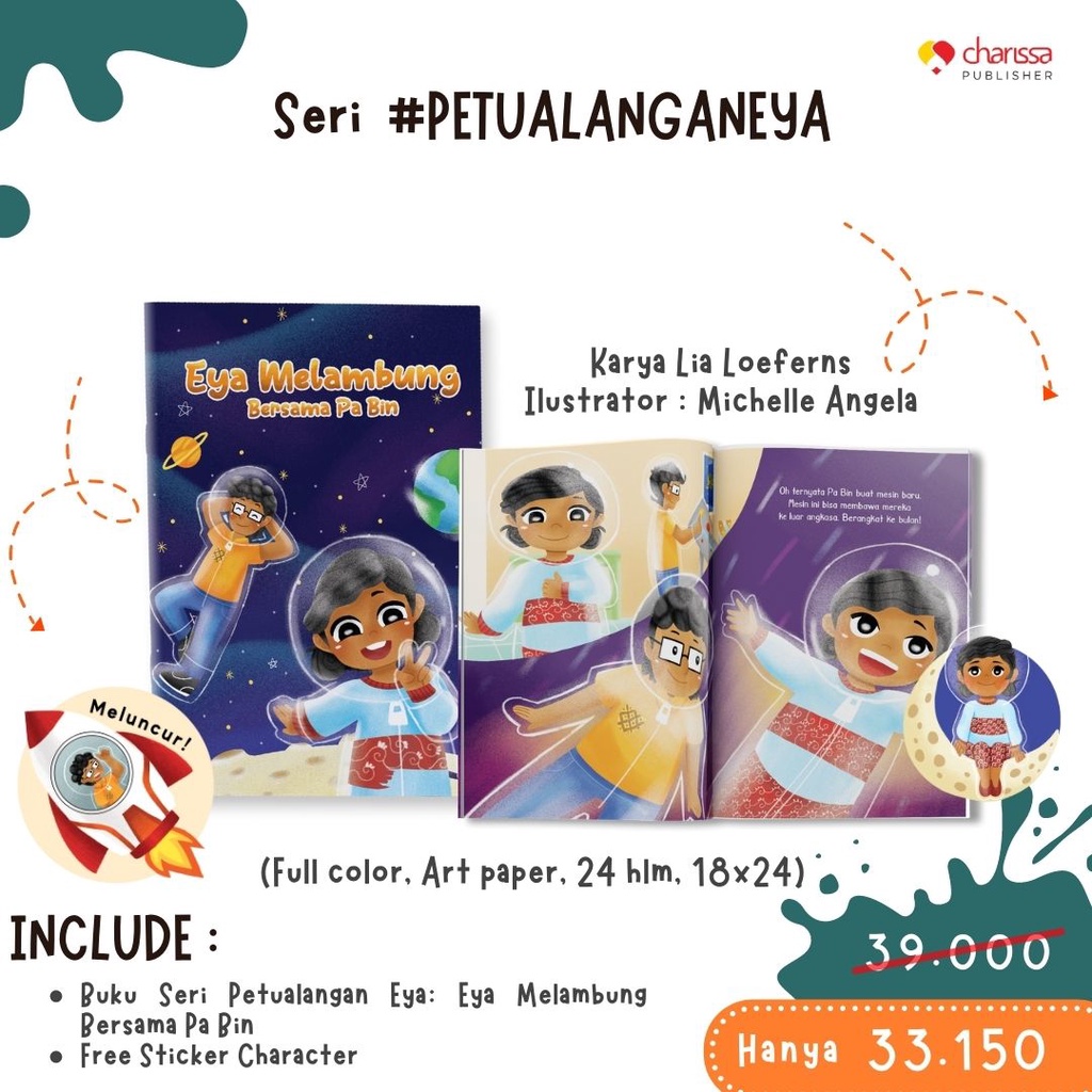 Charissa Publisher - Buku Cerita Anak : Seri Petualangan Eya-4